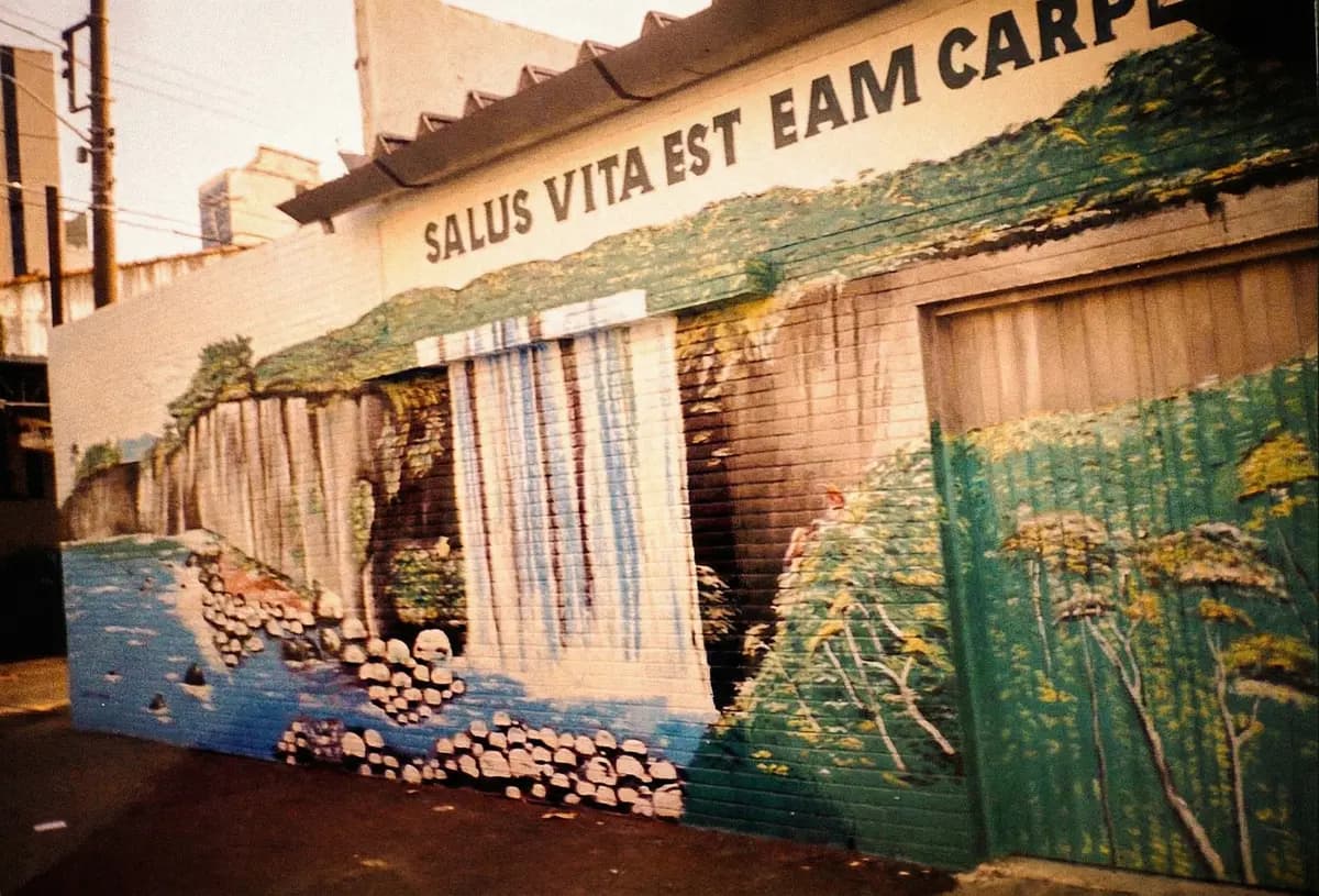 Fachada da unidade Santo Amaro do Hervanário